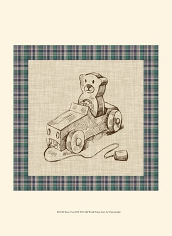 Retro Toys II by Vision Studio art print