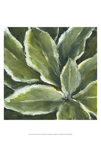 Hosta Detail II by Liz Nichols art print