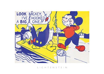 Look Mickey, 1961 by Roy Lichtenstein art print