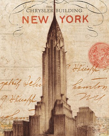 Letter from New York by Wild Apple Portfolio art print