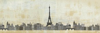 Eiffel Skyline by Avery Tillmon art print
