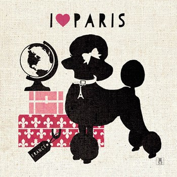 Paris Pooch by Studio Mousseau art print