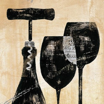 Wine Selection II by Daphne Brissonnet art print
