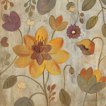 Floral Song II by Silvia Vassileva art print