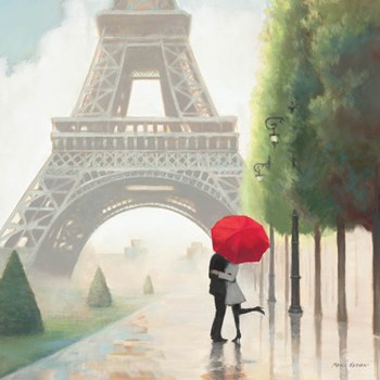 Paris Romance II by Marco Fabiano art print