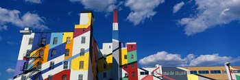 Building With Geometric Decorations, Minneapolis, Minnesota, USA by Panoramic Images art print