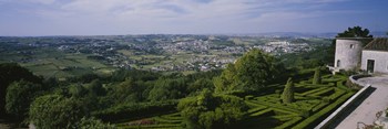 High angle view of a town, Pousada, Sintra, Lisbon, Portugal by Panoramic Images art print