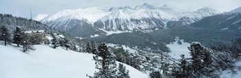 Winter, St Moritz, Switzerland by Panoramic Images art print
