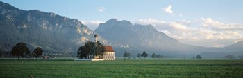 St Coloman&#39;s Church, Bavaria, Germany by Panoramic Images art print
