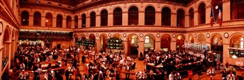 France, Paris, Bourse Stock Exchange by Panoramic Images art print