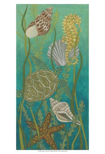 Aquatic Life II by Chariklia Zarris art print