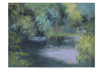 Monet&#39;s Garden VIII by Mary Jean Weber art print
