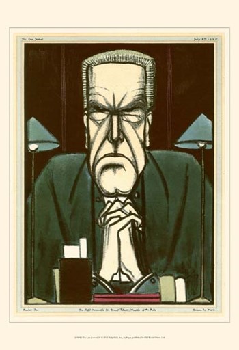 The Law Journal IV by Kapp art print