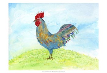 Meadow Rooster by Ingrid Blixt art print