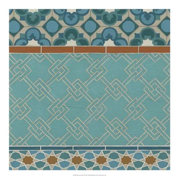 Moroccan Tile II by June Erica Vess art print