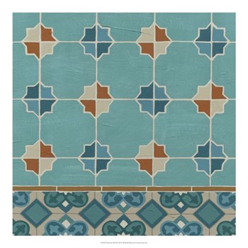 Moroccan Tile III by June Erica Vess art print