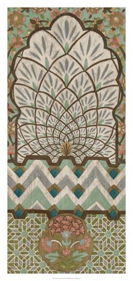 Peacock Tapestry II by Chariklia Zarris art print