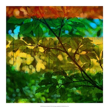 Abstract Leaf Study I by Sisa Jasper art print