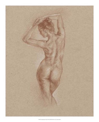 Standing Figure Study I by Ethan Harper art print