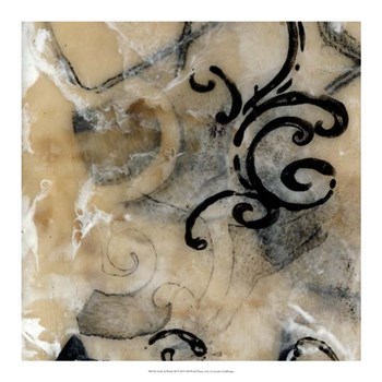 Swirls &amp; Whirls III by Jennifer Goldberger art print