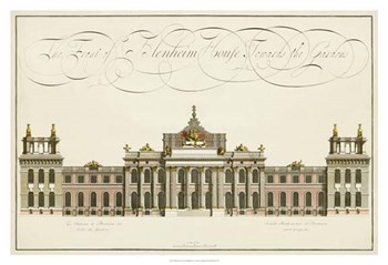 Blenheim House art print