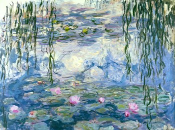 Waterlilies, 1916-19 by Claude Monet art print