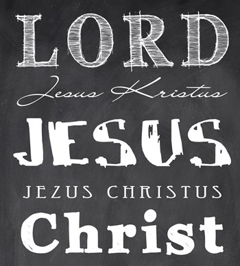Lord Jesus Christ by Veruca Salt art print