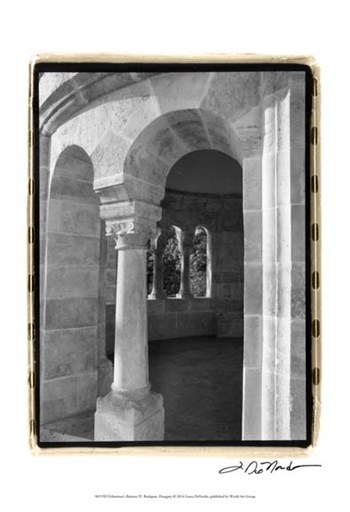 Fisherman&#39;s Bastion IV Budapest by Laura Denardo art print