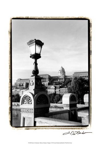 Steps to Fisherman&#39;s Bastion by Laura Denardo art print