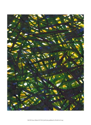Green Thicket II by Jodi Fuchs art print