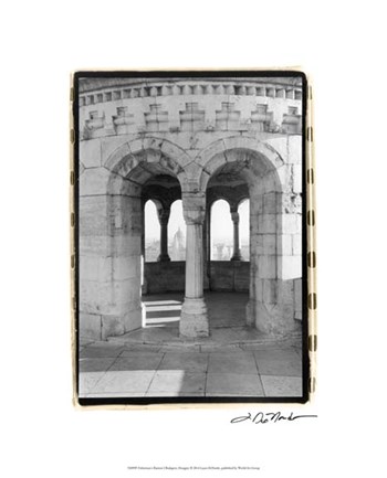 Fisherman&#39;s Bastion I Budapest by Laura Denardo art print