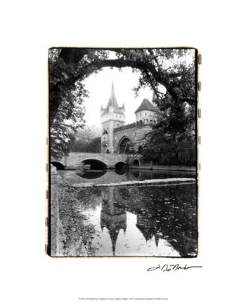 Castle Reflections, Vajdahunyad by Laura Denardo art print