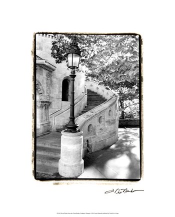 Royal Palace from the Chain Bridge by Laura Denardo art print