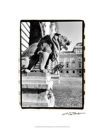 Standing Guard, Royal Palace by Laura Denardo art print