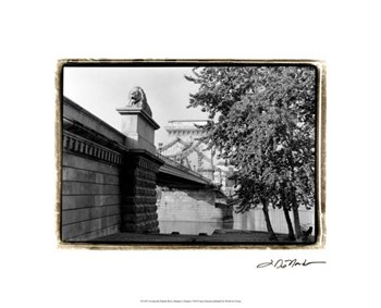 Crossing the Danube River by Laura Denardo art print