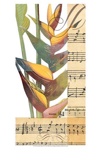 Emeraude Opera II by W Green-Aldridge art print