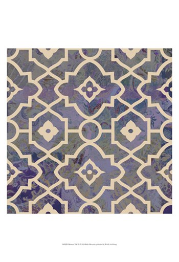 Morocco Tile III by Ricki Mountain art print