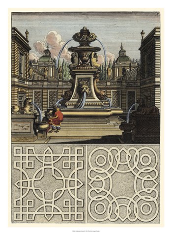 Architectura Curiosa II by Bockler art print