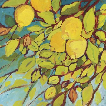 The Lemons Above by Jennifer Lommers art print