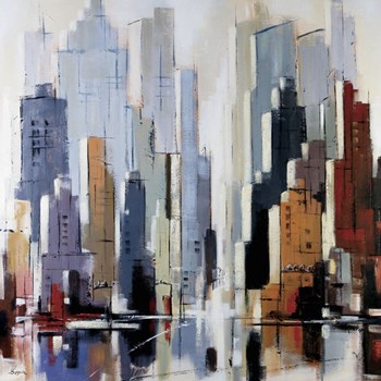 Urbania 1 by Robert Seguin art print