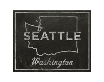 Seattle, Washington by John W. Golden art print
