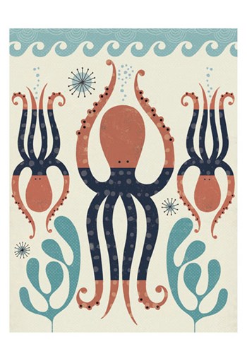 Octopus Garden by Tracy Walker art print