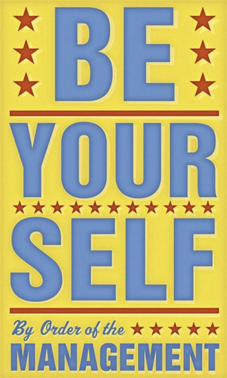 Be Yourself by John W. Golden art print