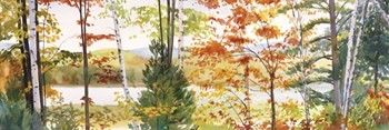 Autumn Lake III by Elissa Gore art print