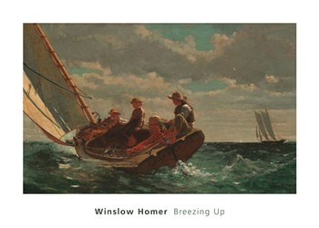Breezing Up (A Fair Wind), 1873-1876 by Winslow Homer art print