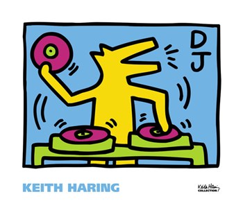 KH07 by Keith Haring art print