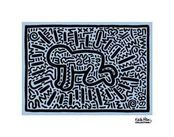 KH18 by Keith Haring art print