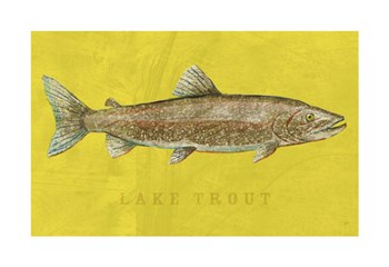 Lake Trout by John W. Golden art print
