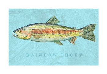 Rainbow Trout by John W. Golden art print