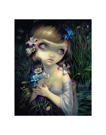 Portrait of Ophelia by Jasmine Becket-Griffith art print